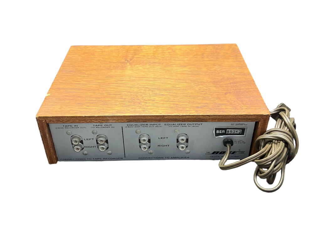 Vintage  Bose 901  Active Equalizer