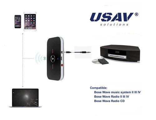 Bose Wave Radio II AWR1B2 with Bluetooth Adapter - Grey