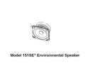 Replacement  Speaker Driver TWIDDLER, 60MM, ENVIR., 1.4 OHM for Bose 151 SE