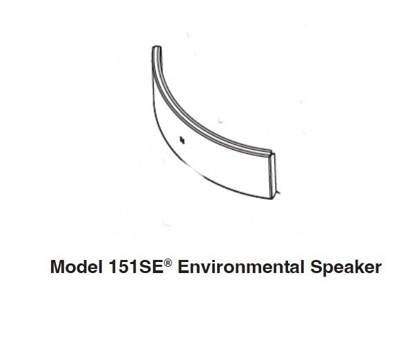 Replacement  GRILLE, ALUM, BLACK  for Bose 151 SE