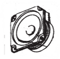 Replacement TWIDDLERTM, 60MM, ENVIRONMENTAL for Bose 251 Environmental Speaker