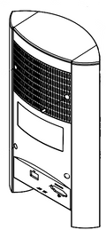 Replacement ENCLOSURE, REAR, BASS MOD for Bose Model 321 Series I Module Assembly