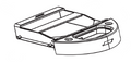 Replacement TOP, CRADLE, PC/ABS, for Bose SoundDock Docking Cradle - Black