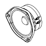 Replacement DRIVER ASSY, 4.5", 32SE for Bose Model 32SE Loudspeaker
