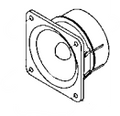 Replacement Twiddler Speaker, 60 mm for Bose ACOUSTIMASS 7 Satellite