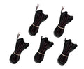 Set of 5 - 16 Gauge Speaker Cable for For 5.1 Home Theater  System