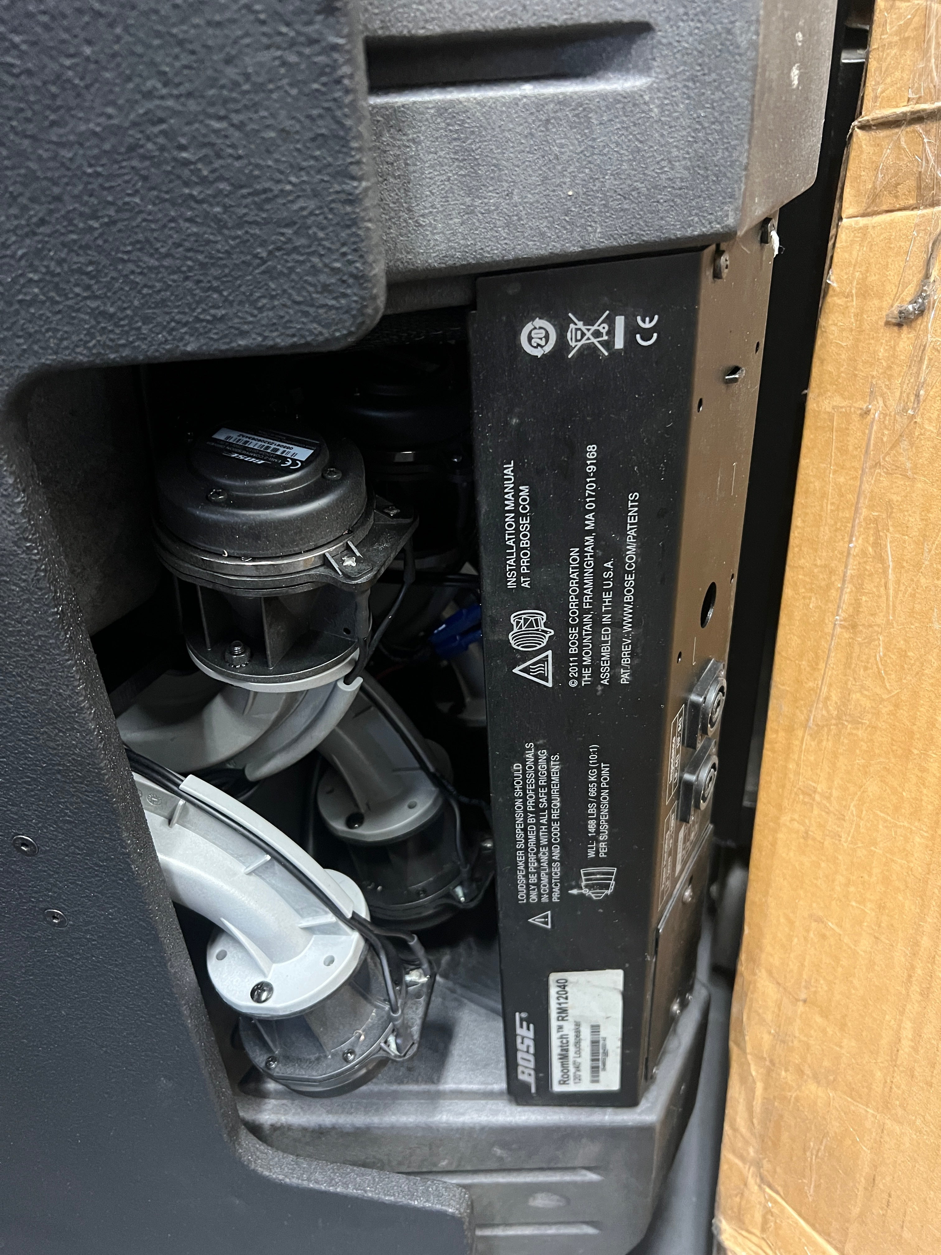 Bose RoomMatch RM12040 Array Module Loudspeaker