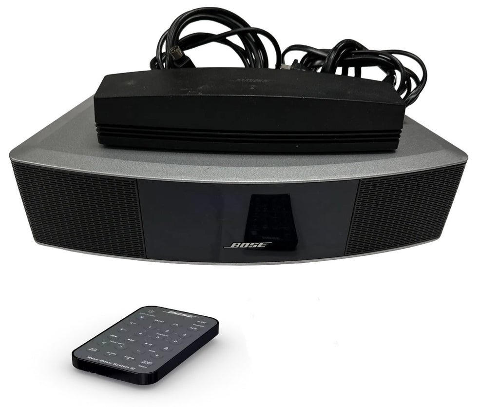 Bose Wave Radio IV Silver with Bose Bluetooth Soundtouch Adapter