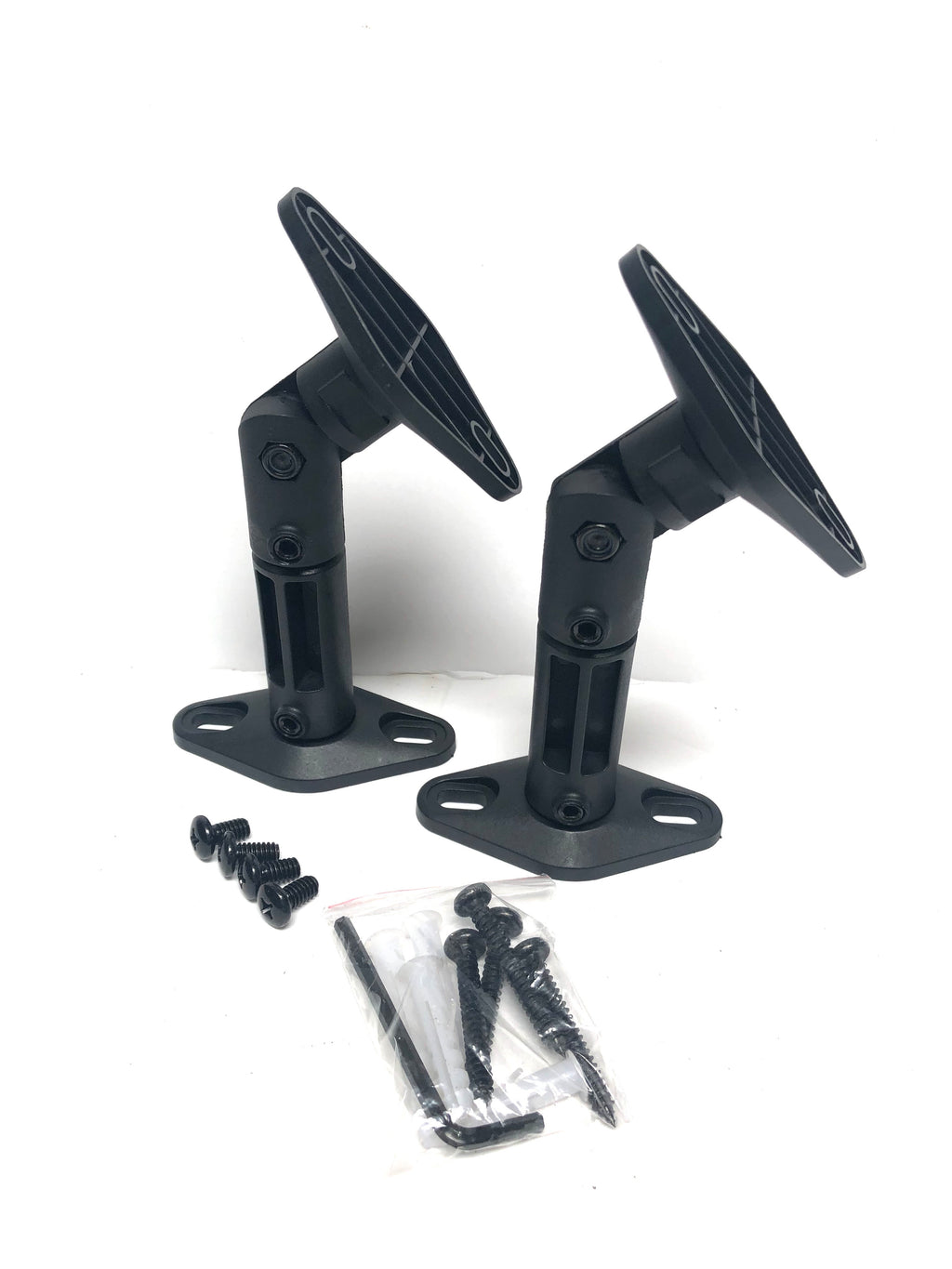 Plastic wall mount bracket for Bose Acoustimass AM-5 Speaker - Black -Pair