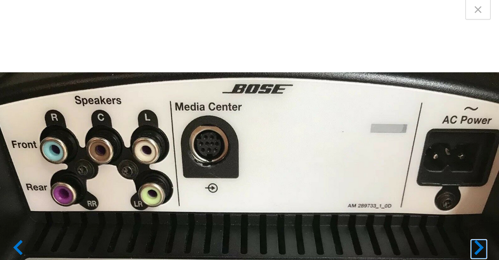 Replacement Bose Lifestyle PS Series III Subwoofer (Black) For PS28 PS38 PS48 Series III