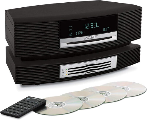 Bose Wave Music System III w/ Multi CD Changer - Graphite Gray, Compatible with Alexa…