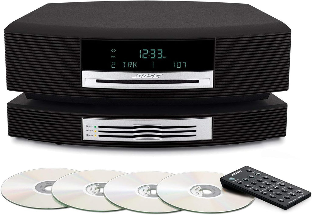 Bose Wave Music System III w/ Multi CD Changer - Graphite Gray, Compatible with Alexa…