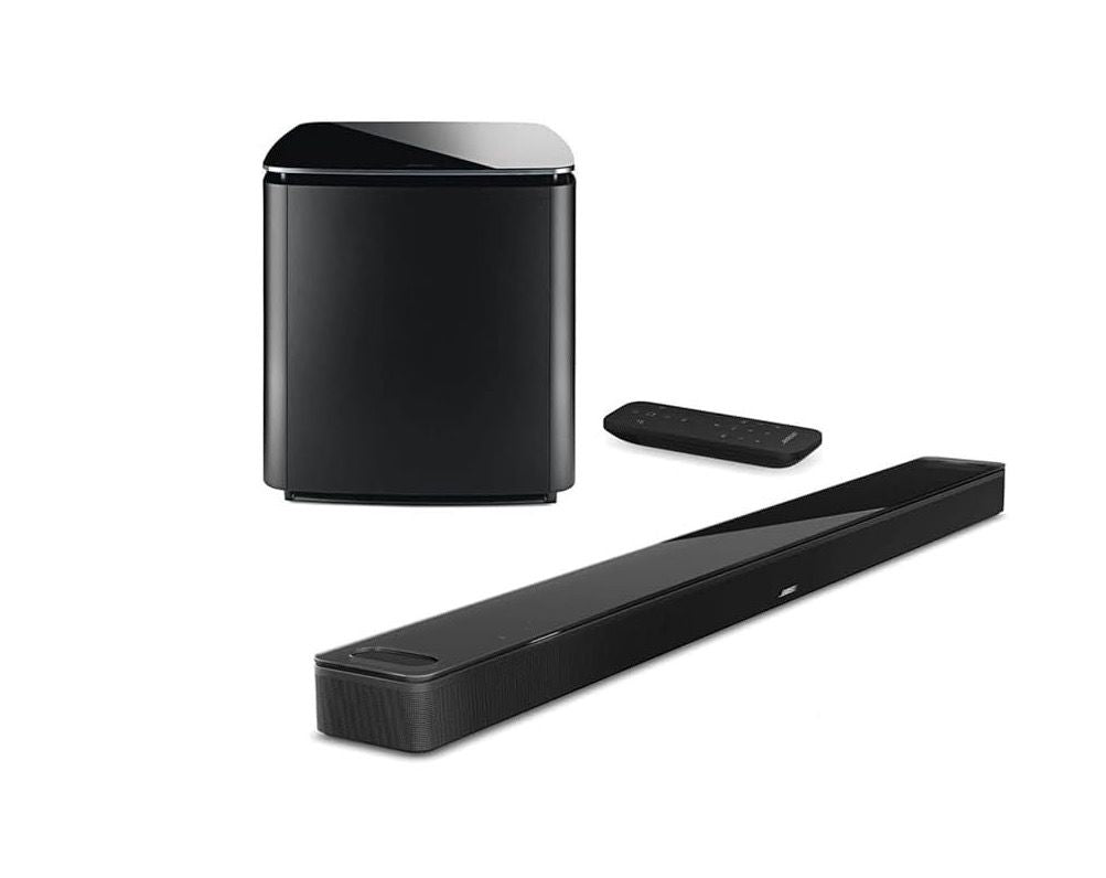 Bose Smart Ultra Dolby Atmos Soundbar Speaker, Black, Bundle Bass Module 700, Sound Bar for Home Audio Speaker TV Wireless, Bluetooth, WiFi, Alexa, Google, Voice Control