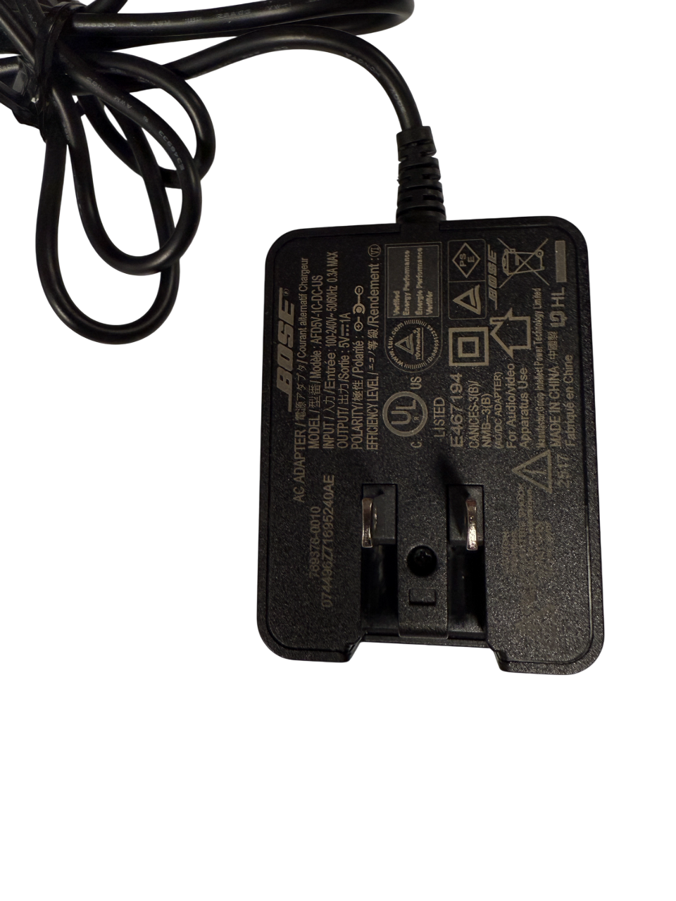 Bose Power Adapter AFD5V-1C-DC-US for Bose SoundTouch Wireless Link Adapter