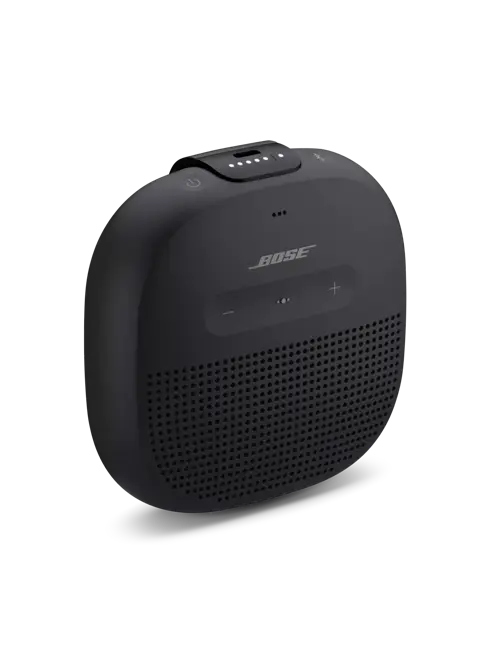 Bose SoundLink Micro Bluetooth Speaker: Small Portable Waterproof Speaker with Microphone, Black