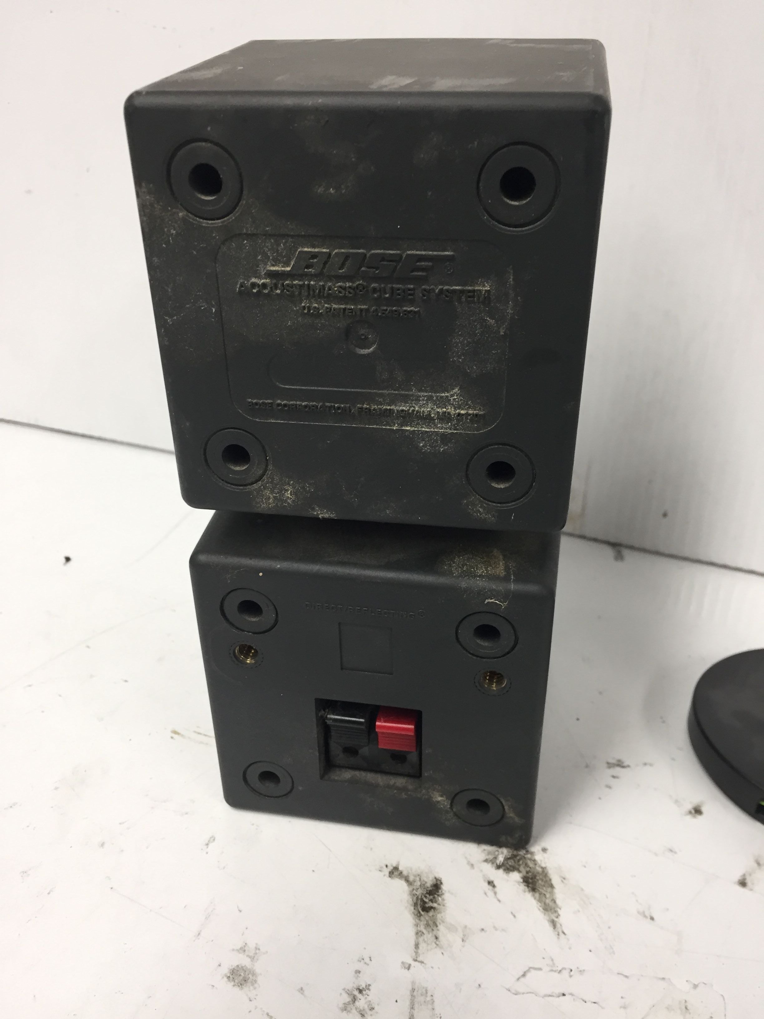 Bose Acoustimass AM-5 Cube Speaker (Single), Black with Wall mount