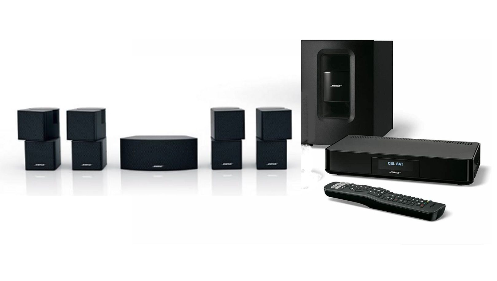 Bose CineMate 520 5.1 Jewel Speakers Home Theater System