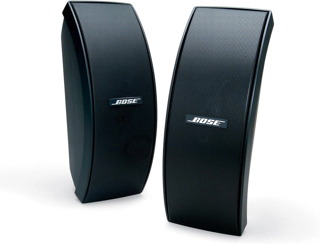 Bose 151 SE Environmental Speakers, Elegant Outdoor Speakers - Black