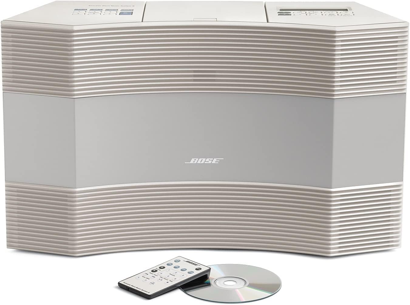 Bose Acoustic Wave Music System II with 5-CD Multi Disc Changer - Platinum White