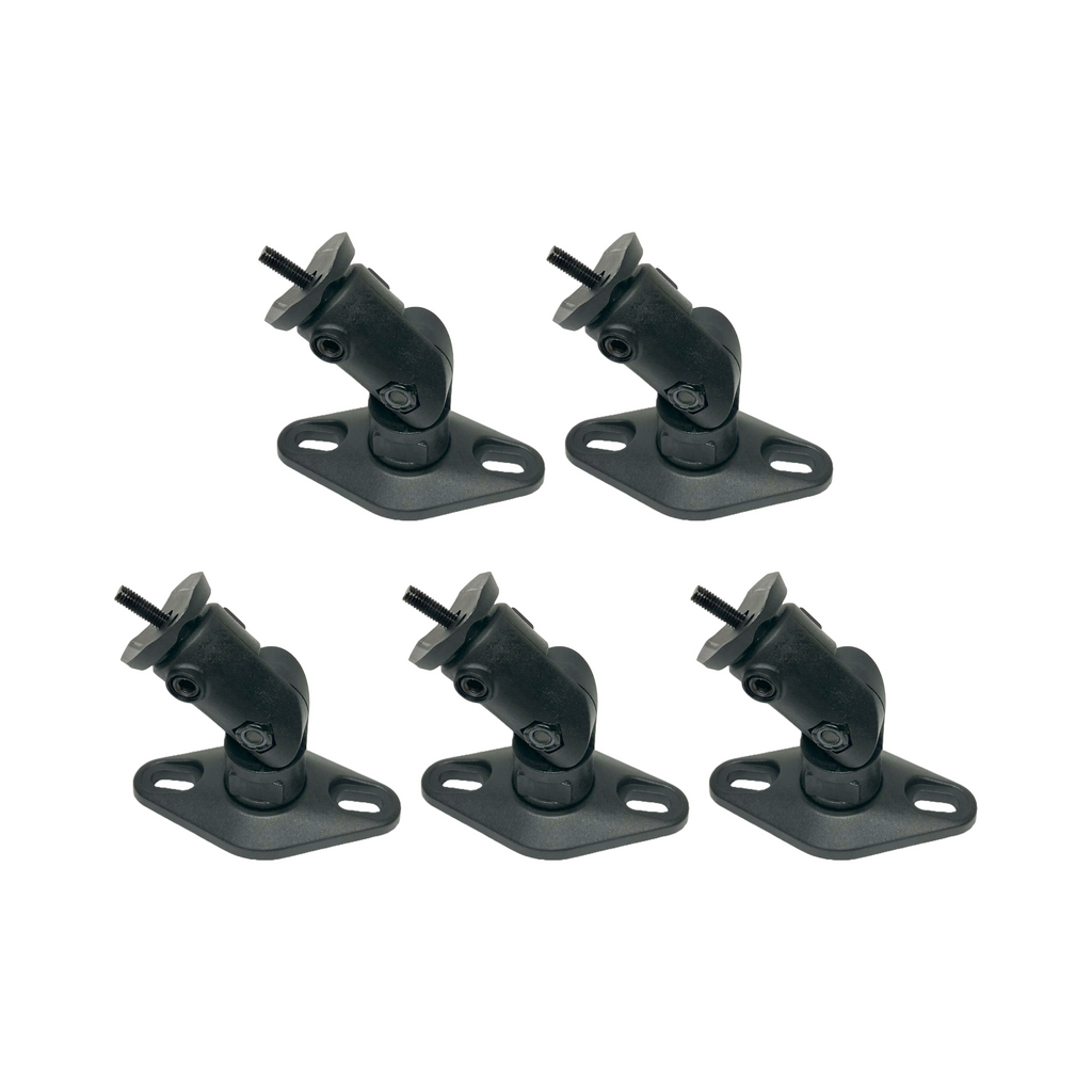 Set Of 5 Wall Mount brackets For Bose Lifestyle Satellite speaker - Black