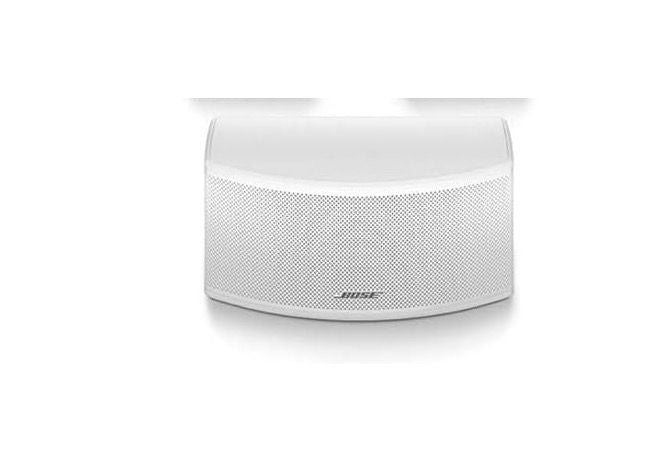 Bose Jewel Cube II Center Channel Speaker, White, Compact Design, High-Performance Audio, Wired Connectivity, for Home Theater System