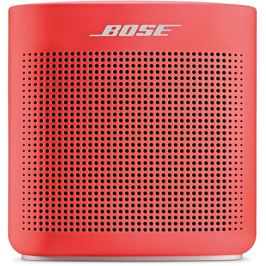 Bose SoundLink Color II: Portable Bluetooth, Wireless Speaker with Microphone- Red