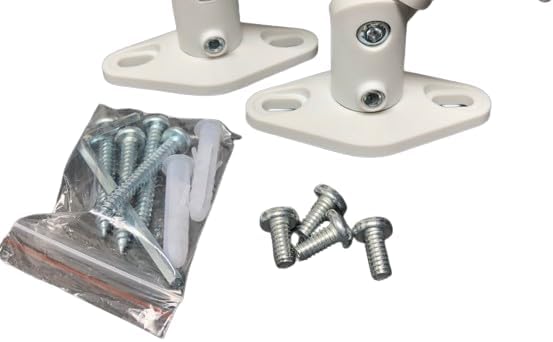 Wall Mount brackets For White Bose 101 speaker - Pair