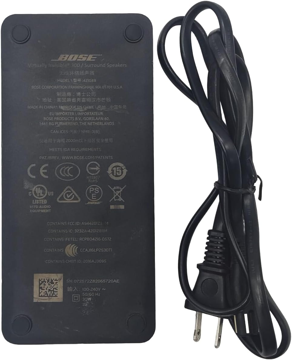 Bose Wireless Receiver Adapter for Surround 700 300 Speakers, Black, Pair