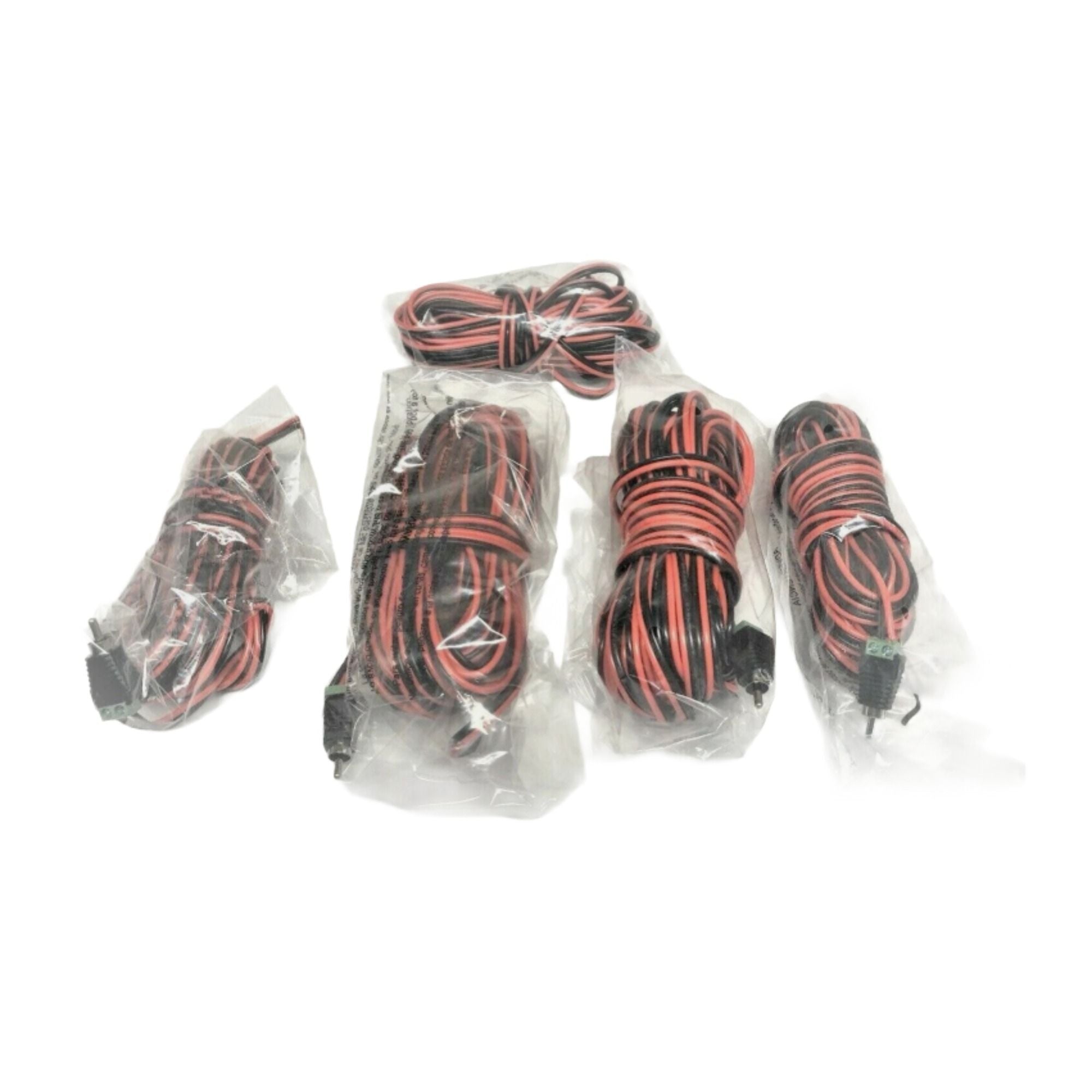 Speaker Cables for Bose Acoustimass Lifestyle - RCA to Bare Wire 5 Set Red/Black