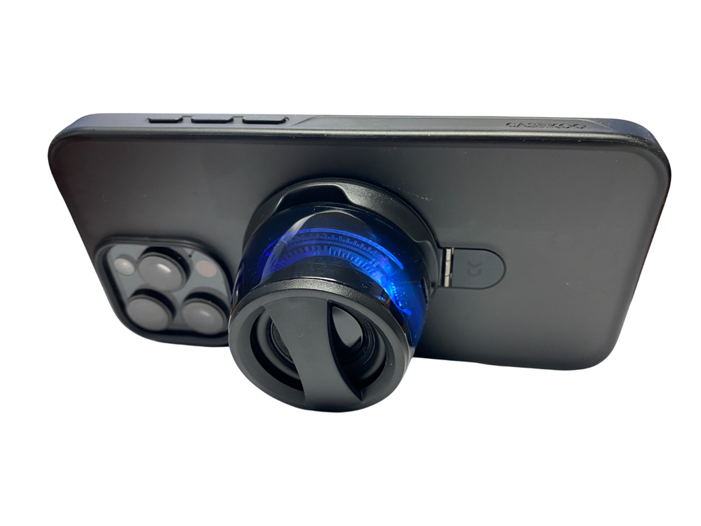 USAV Magnetic Portable Bluetooth Waterproof Speaker with RGB Lighting – Compatible with iPhone & Smartphones