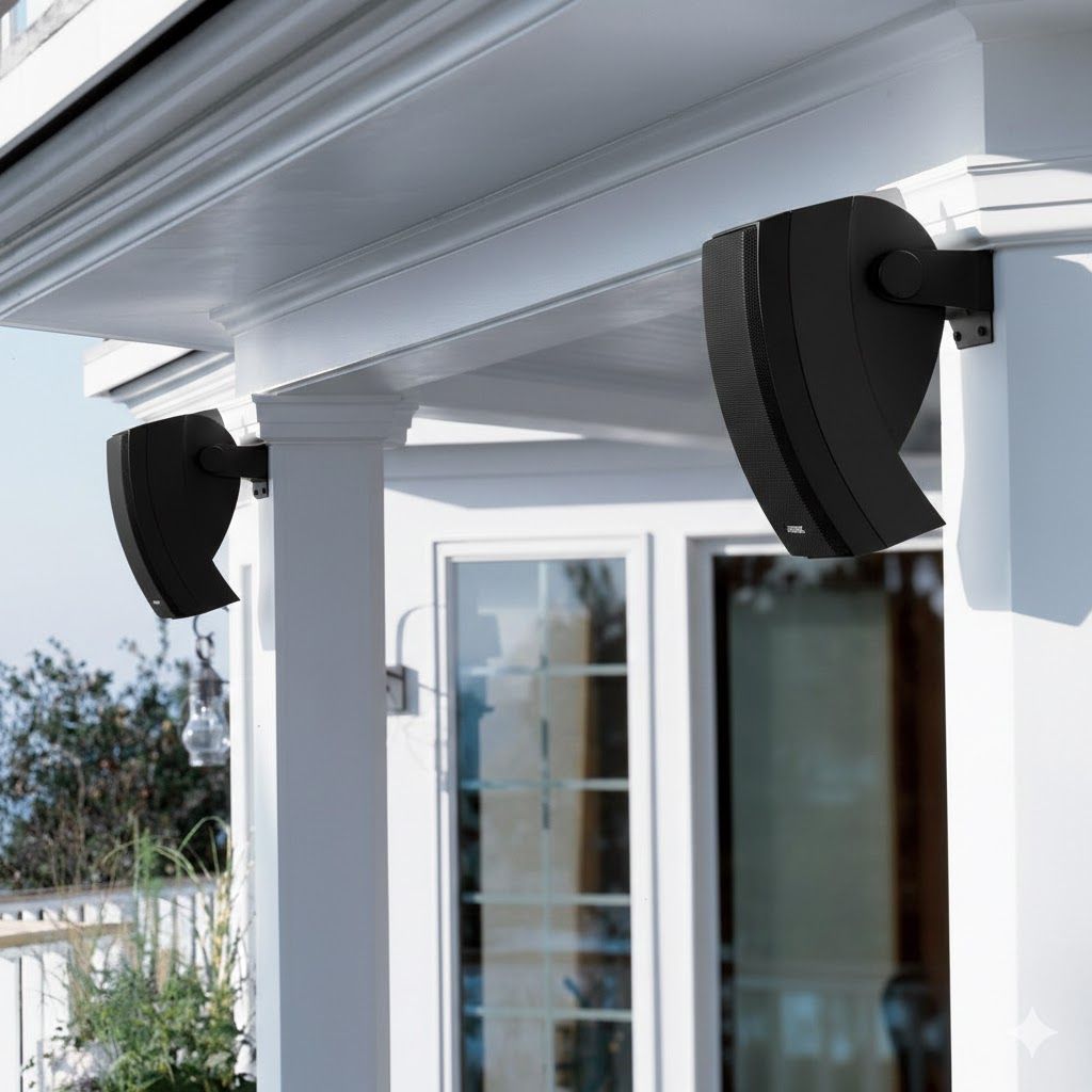 Wall Mount Bracket for Bose 251 Speaker, Black, Single Mount