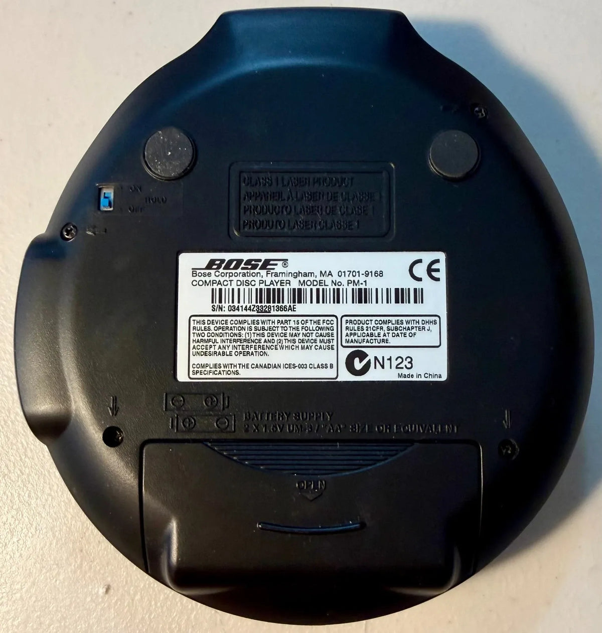 Bose PM-1 Portable CD Player