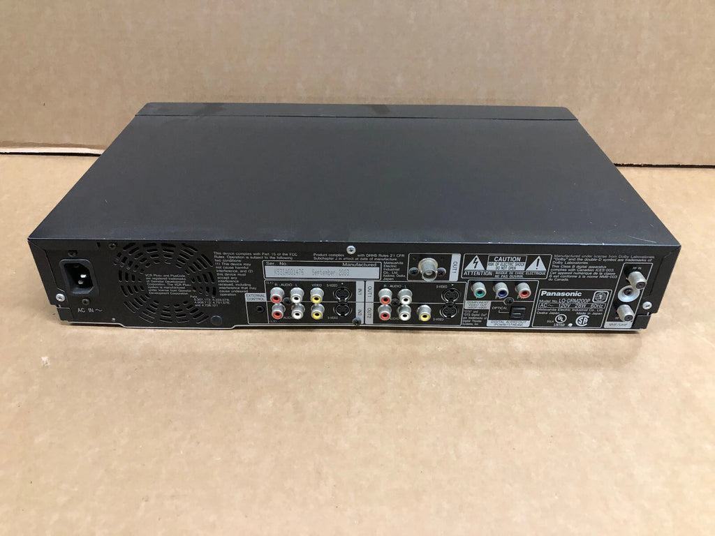 Panasonic LQ-DRM200 DVD Video Recorder w/ DVD Audio and Progressive Scan – photo 2