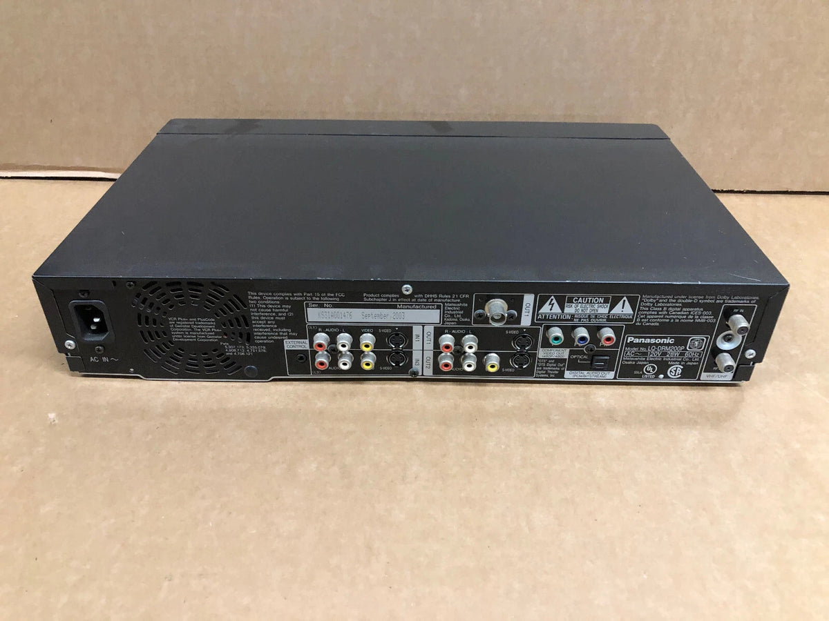 Panasonic LQ-DRM200 DVD Video Recorder w/ DVD Audio and Progressive Scan – photo 2