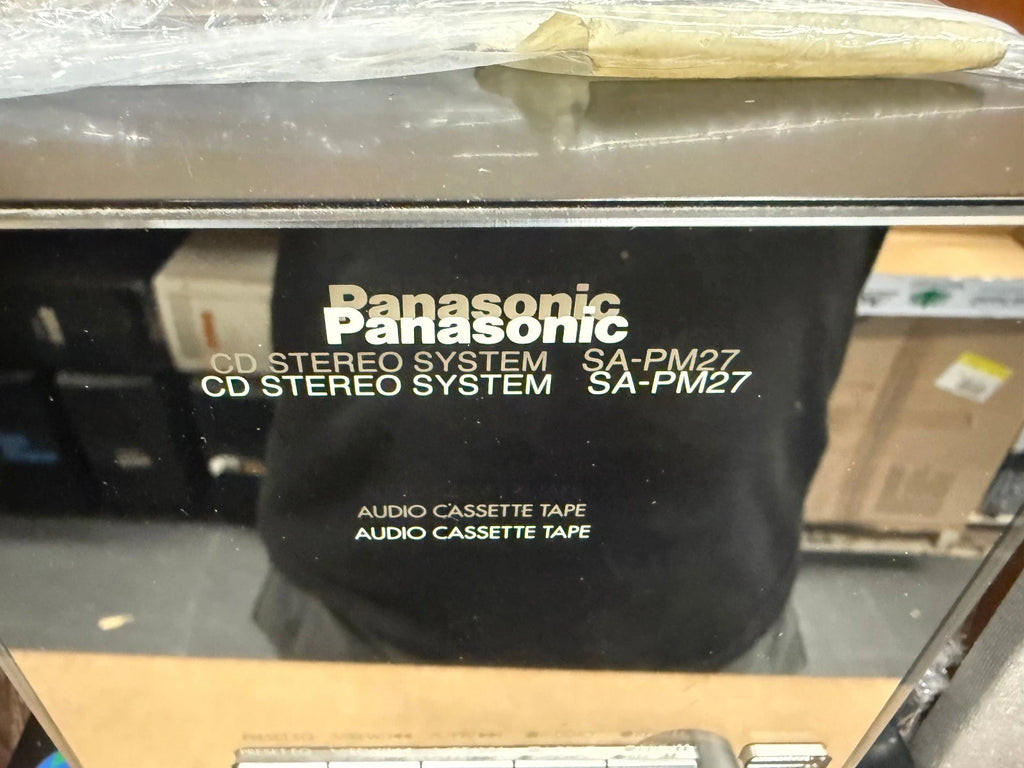 Panasonic SA-PM27 5-CD Stereo with Speakers – Cassette Not Working – photo 3