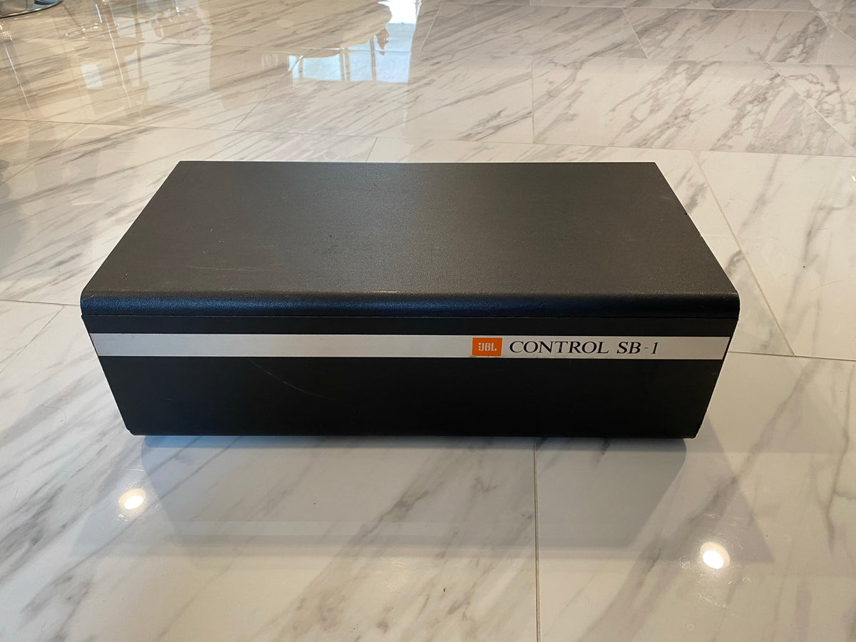 JBL Control SB-1 passive subwoofer bass module front view actual item