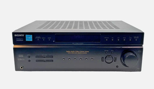 Sony STR-DE597 front view — stock photo