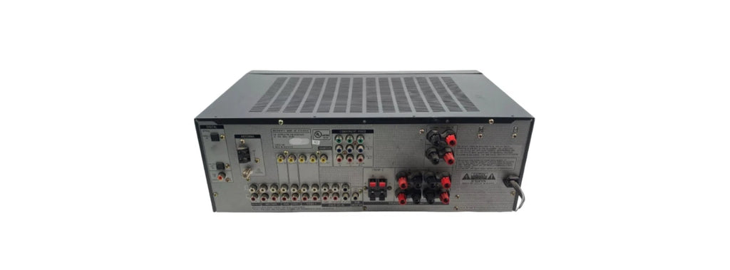 Sony STR-DE597 rear view — stock photo